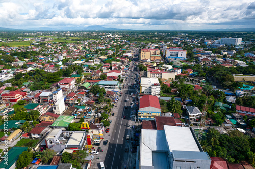 Naga, Camarines Sur, Philippines - Aerial of Naga City, one of the largest cities in the Bicol Region. photo