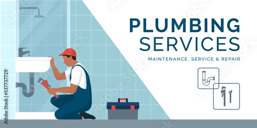 Plumbing service: maintenance service and repair