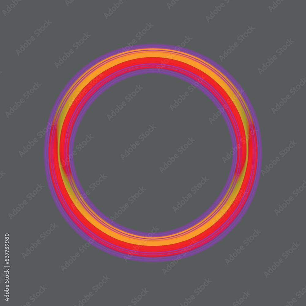 Circle Neon Frame Circle Neon Frame