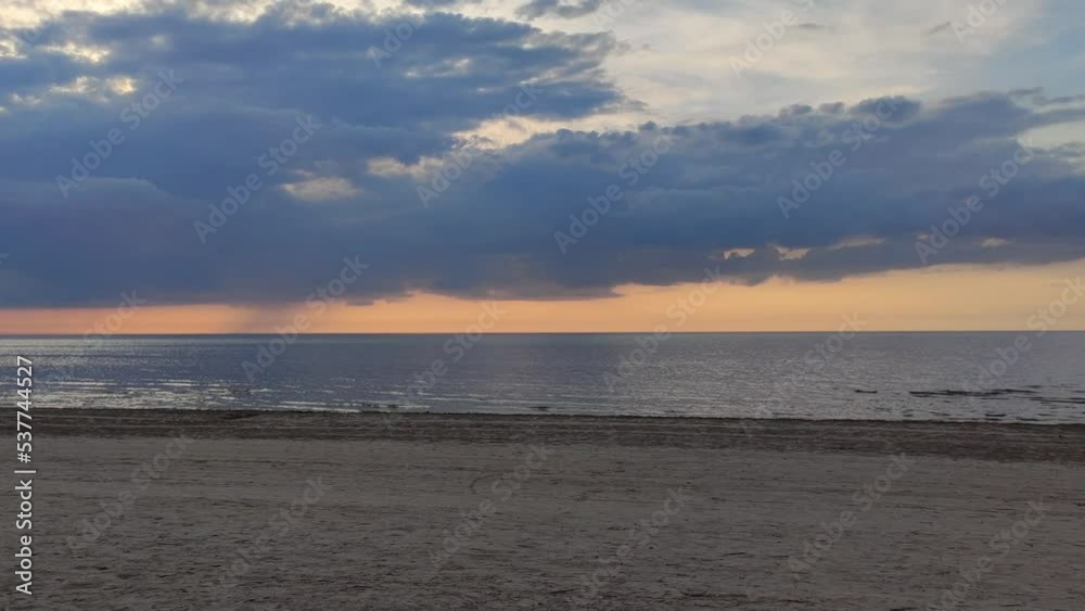 Beautiful seascape. Baltic sea coast in Jurmala, Latvia, Europe. Beautiful seascape. Baltic sea coast in Jurmala, Latvia, Europe.