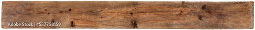 High resolution driftwood plank (PNG)