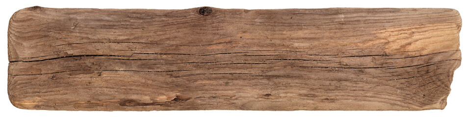 Ingelijste posters Bibliotheek High resolution driftwood plank (PNG)  © Aleksander Nordaas