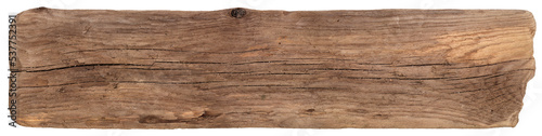 High resolution driftwood plank (PNG) photo
