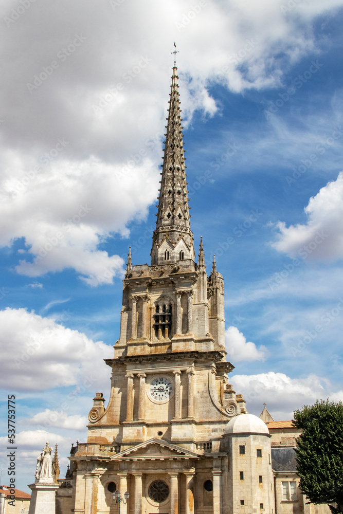 Luçon. Cathédrale Notre-Dame de l'Assomption. Vendée. Pays de la Loire	