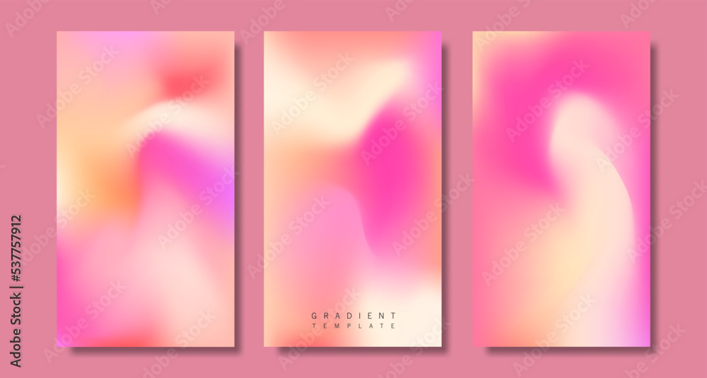 Abstract background for social media stories template