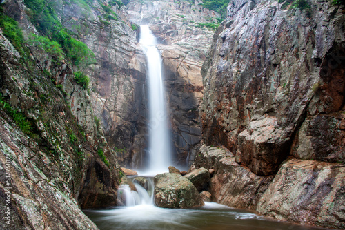 Fototapeta Naklejka Na Ścianę i Meble -  sa spendula waterfalls, Villacidro, Sardinia