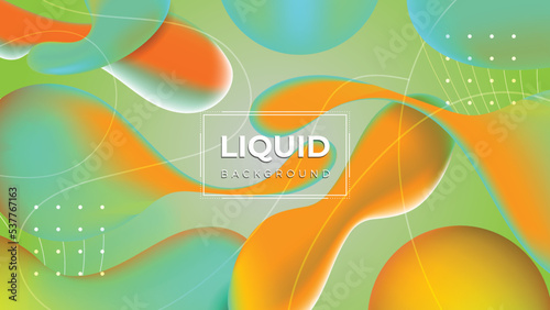 
Abstract colorful liquid 3d style vector gradient background. Glowing retro waves vector illustrator background.