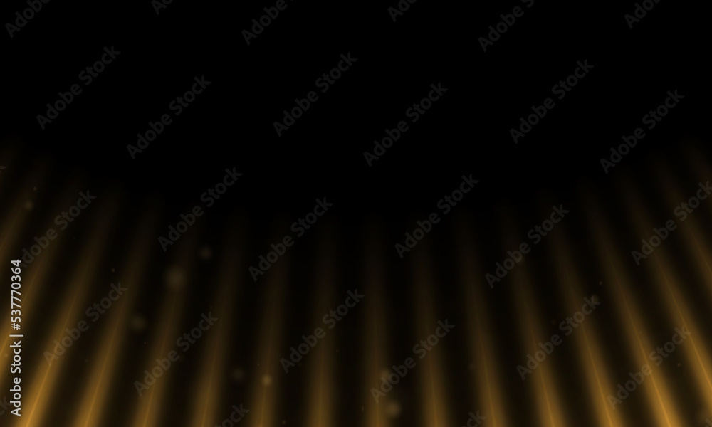 Light effect on black background Light effect on black background