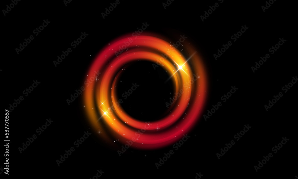 Spiral light effect, light effect, sparkle. Spiral light effect, light effect, sparkle.