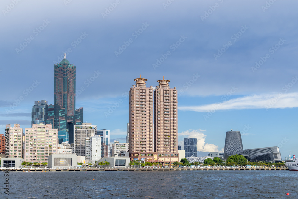 Kaohsiung city skyline