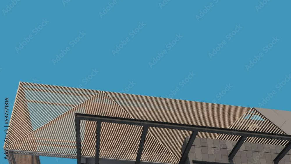 3d animation time lap architecture work