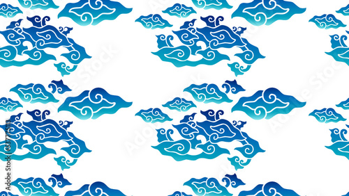 pattern batik megamendung art