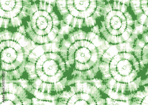 Green color separet vector tie-dyed pattern, Green Pastel Pattern. Seamless Vector Tie Dye Swirl. Seamless Pale Tiedye. Spiral Tie Dye Round. Pink Color Swirl Watercolor. Abstract Tiedye. Fabric Print
