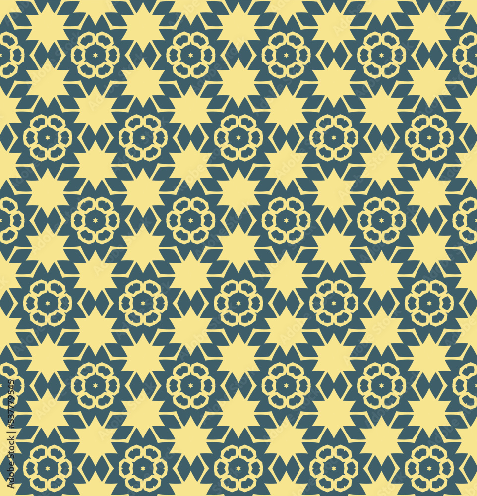 Abstract geometric pattern. A seamless background, vintage texture.	