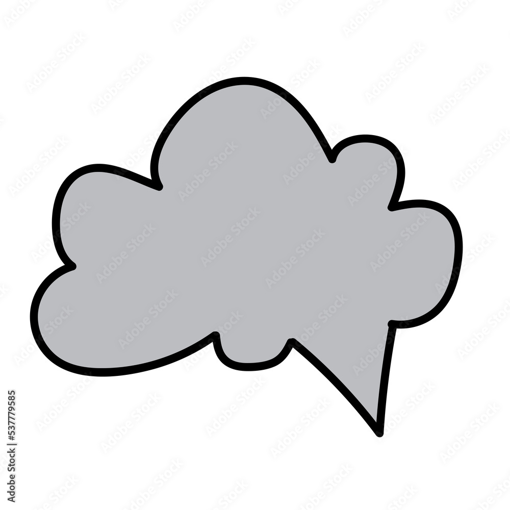 Minimal scandinavian doodle bubble isolated on transparent background. Nordic doodle in folklore style Minimal scandinavian doodle bubble isolated on transparent background. Nordic doodle in folklore style