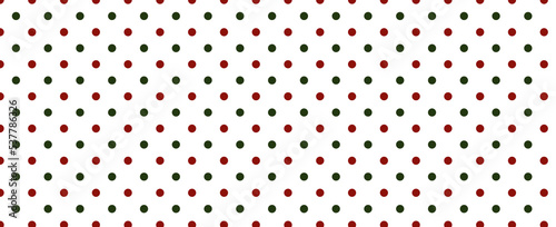 polka dot seamless vintage christmas pattern background , red and green geometric pattern for xmas wallpaper