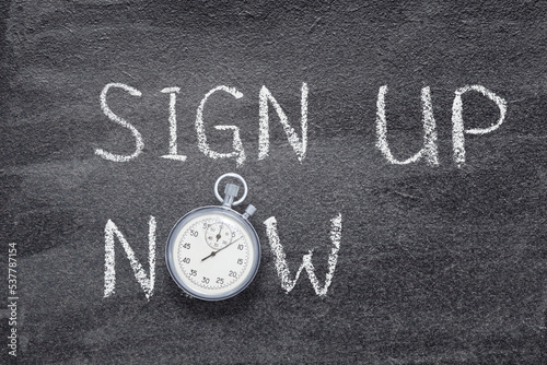 sign up now watch