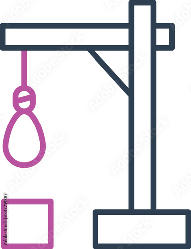 Hanging Vector Icon which is suitable for commercial work and easily modify or edit it
