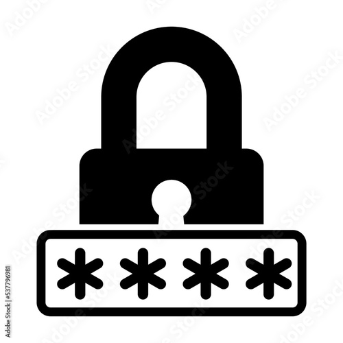 Security password icon
