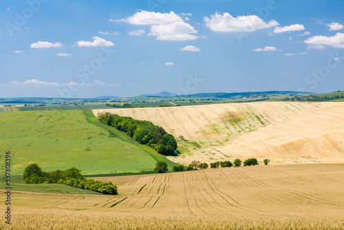 landscape called Moravian Tuscany, Southern Moravia, Czech Republic photo