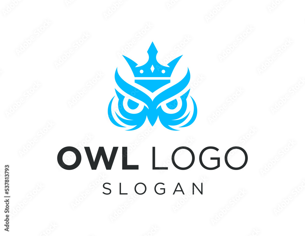 Logo about owl on white background. created using the CorelDraw application. Logo about owl on white background. created using the CorelDraw application.