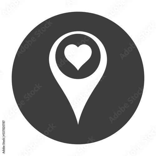 Favourite  location icon