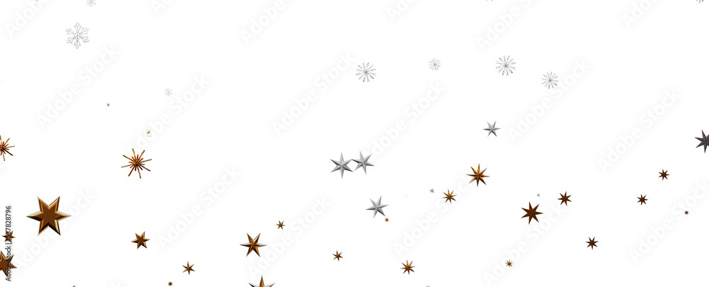Holiday golden decoration, glitter frame isolated Holiday golden decoration, glitter frame isolated