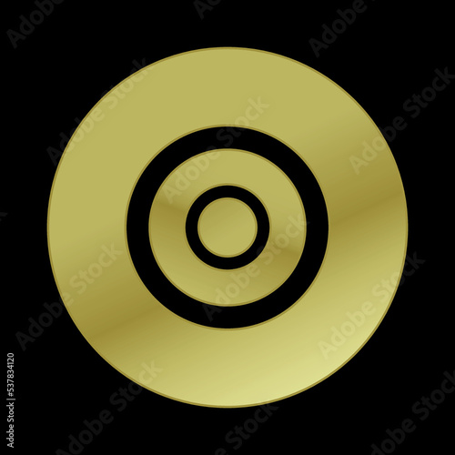 Circle frame for logo, label, company name, rating, ranking, cover, emblem, icon, luxury template, pawnshop or web page graphic design element.