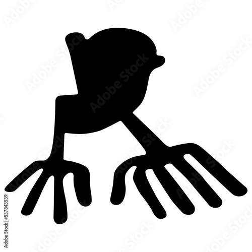 Geoglyph of The Hands from Nazca