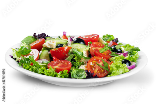 Quadro su tela Frsh greek salad