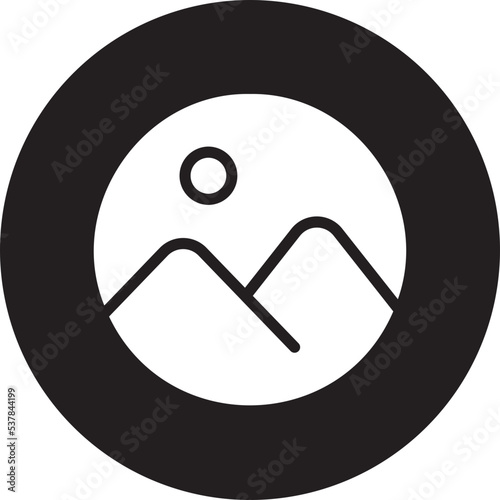 image glyph icon