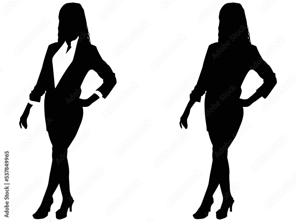 Young business woman Young business woman