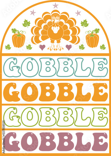 Thanks Giving Typography Design. Thanksgiving EPS, Thanksgiving PNG. Its Perfect For T-shirt, Banner, Poster, Logo, Badge, Card And Others.