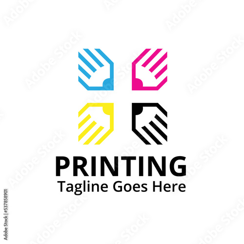 Digital Print, Sublimation, CMYK, Clothing, Textile, Mug, Photo Printing Logo Design © Shruti