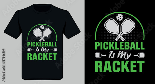 pickleball t-shirt design vector download