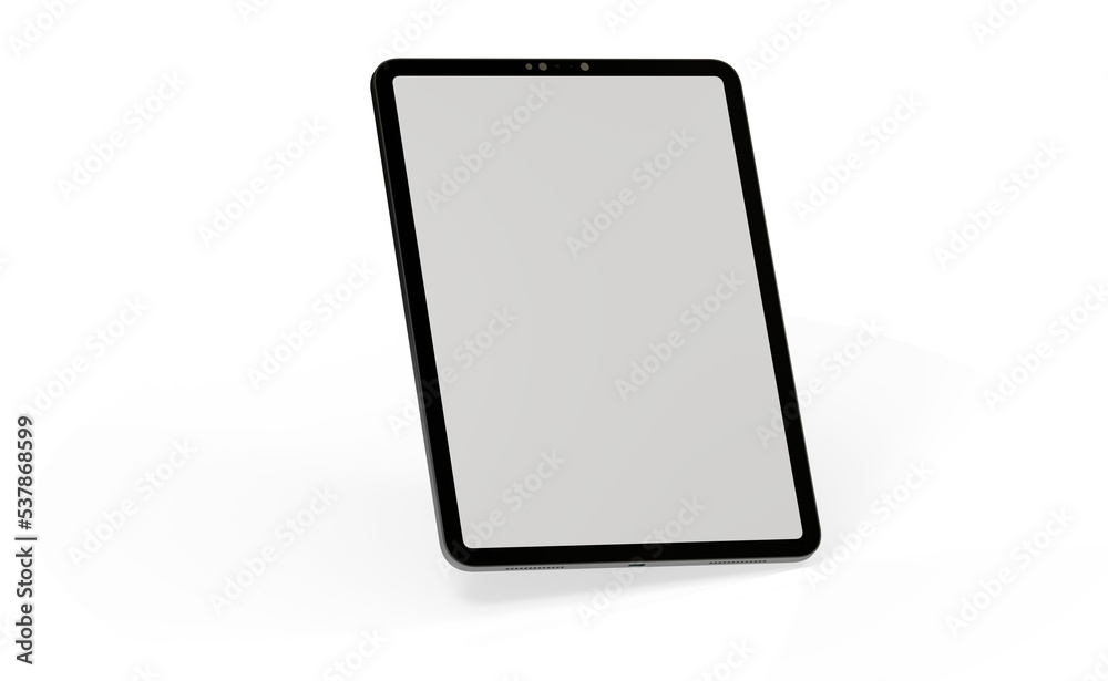 Tablet pc computer with blank screen 3d Tablet pc computer with blank screen 3d