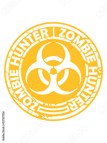 zombie hunter Halloween Zitat 