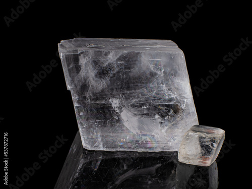 mineral formations from calcite crystals. A wonderful item from the mineralogical collection