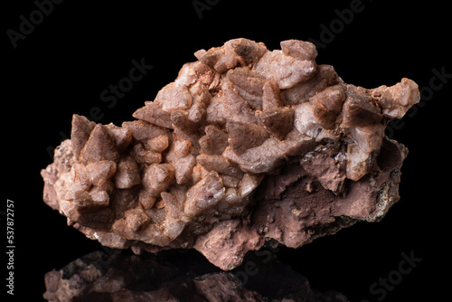 Fényképezés mineral formations from calcite crystals