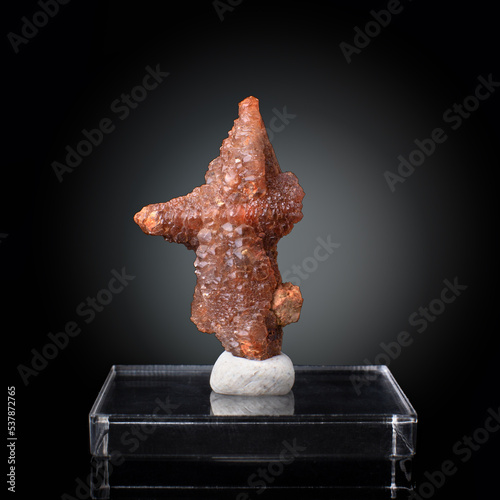mineral formations from calcite crystals. A wonderful item from the mineralogical collection