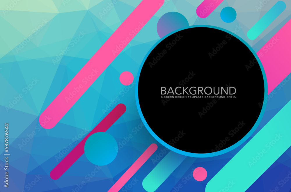 Fototapeta premium Vector technology background. - Vector