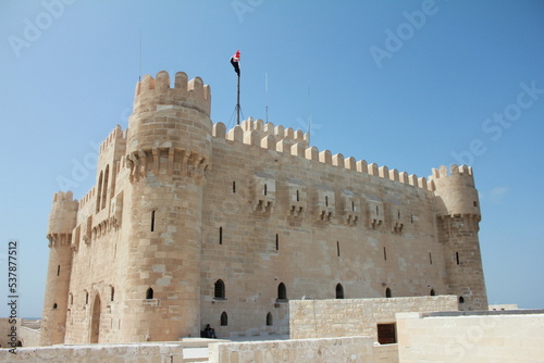 tower of Alexandrea city in Egypt 