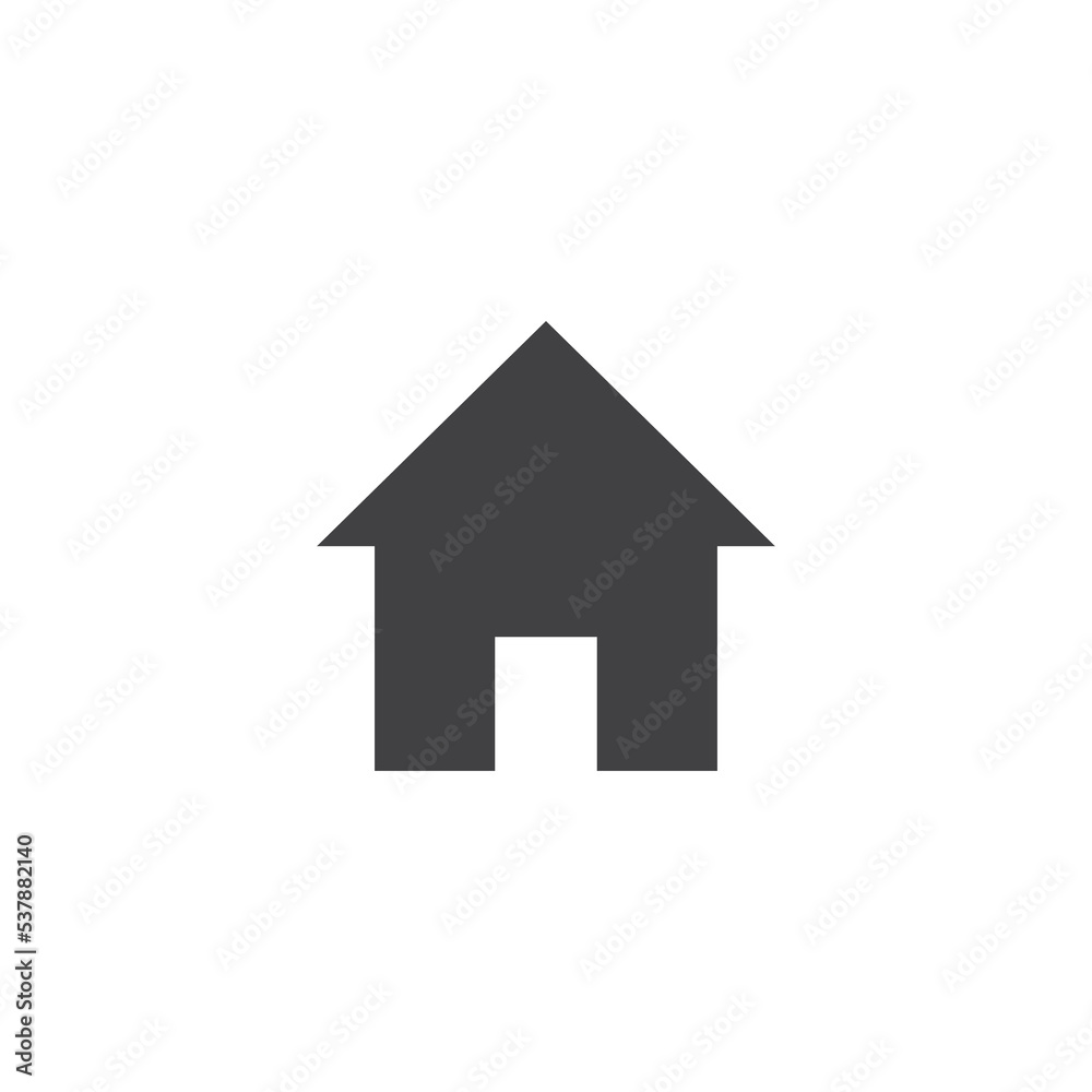 Home Icon Design Vector Template Illustration Home Icon Design Vector Template Illustration