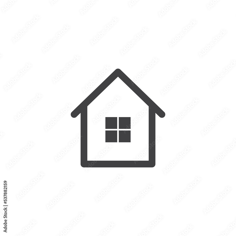 Home Icon Design Vector Template Illustration