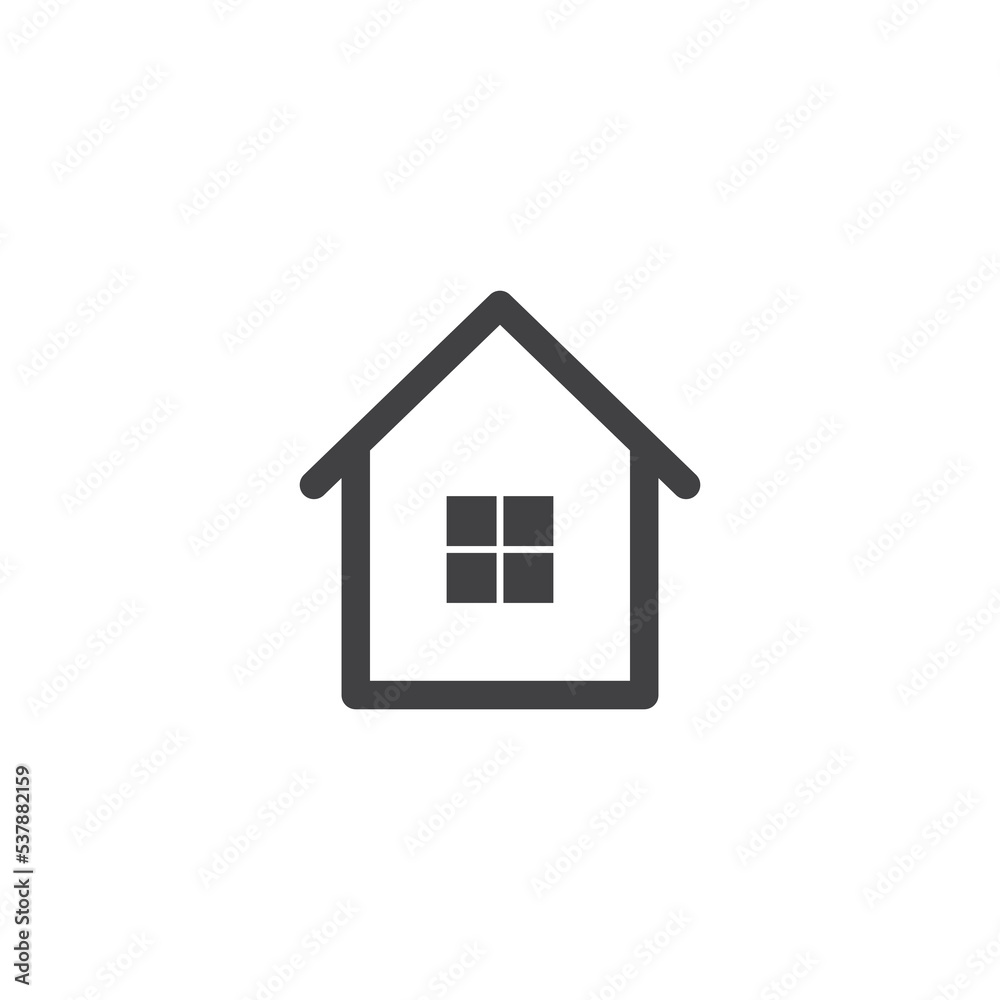 Home Icon Design Vector Template Illustration Home Icon Design Vector Template Illustration
