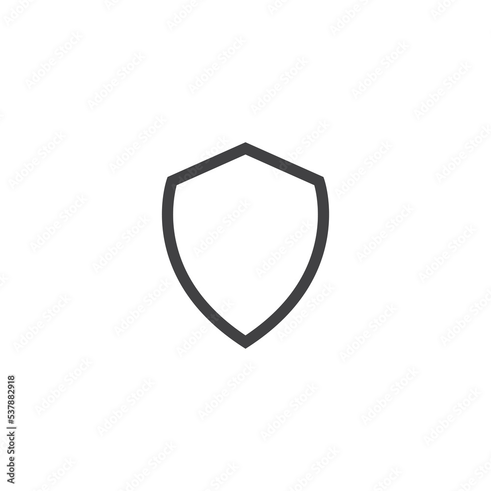 Shield Protect Icon Design Vector Template Illustration Shield Protect Icon Design Vector Template Illustration