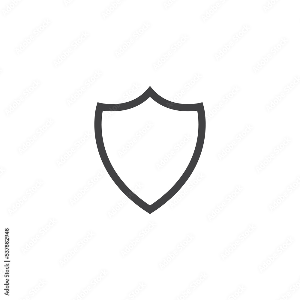 Shield Protect Icon Design Vector Template Illustration Shield Protect Icon Design Vector Template Illustration