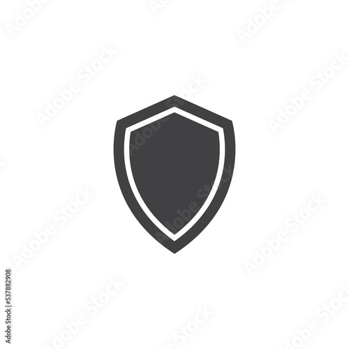Free Download Shield Protect Icon Design Vector Template Illustration - GFXLoad