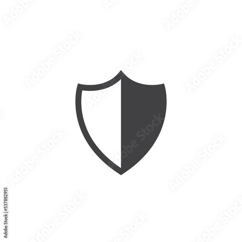 Free Download Shield Protect Icon Design Vector Template Illustration - GFXLoad