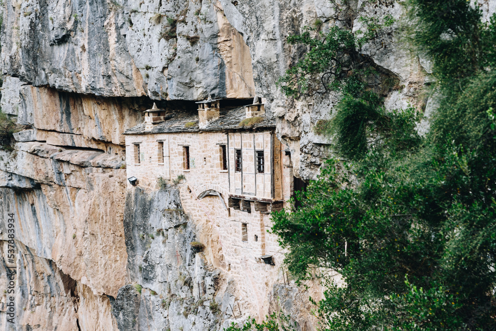 Holy Kipinas Monastery, in Epirus, Greece